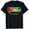 soziale Batterie lustig introvertiert sozialer Smalltalk Geselligkeit T-Shirt