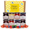 Jams & Marmalade Preserves Tasting Hamper Selection Gift Set With 8x 38g Jars | Gourmet Gifts for Mum, Dad, Elderly People, Jam Lovers Classic Preserves