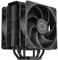 Cooler Master Hyper 212 Black X Duo Disipador de CPU - 2 Ventiladores SickleFlow Edge 120, Acabado de Aluminio, 4 Tubos de Calor de Contacto Directo Continuo, Admite LGA 1200/1700 y AM4/AM5 - Negro