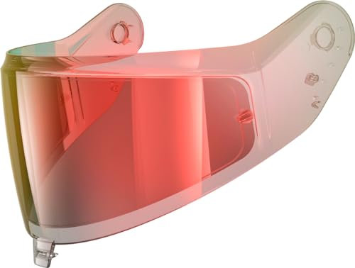 Shark Unisex Vz40045pred Bildschirm Für Motorradhelm, IRRIDUM Red, Einheitsgröße EU