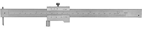 Calibre de Marcado 0-200 Mm, Regla de Marcado de Acero Inoxidable, Calibre de Marcado Paralelo de Metal, Calibrador para Marcar, Herramienta de Trazado para Manualidades (0-200MM)