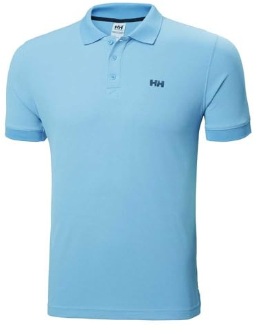 Helly Hansen Mens Driftline Polo, Aqua, S