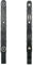 Mllepjdh Lot de 2 rails de montage de disque dur pour châssis de 3,5 - Gauche et droite - Pour SSD - Pour connecter des rails de disque dur