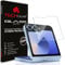 TECHGEAR Front GLASS Screen for Samsung Galaxy Z Flip 6, Outer Tempered Glass Screen Protector Cover [2.5D Round Edge] [9H Hardness] [Crystal Clarity] [Scratch-Resistant] [No-Bubble]
