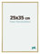 yd. Your Decoration - Puzzlerahmen 25x35 cm - Gold - Puzzlerahmen 500-1000 Teile - Kunststoff Bilderrahmen - Annecy