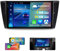Dvrmedia Autoradio 4GB+64GB Android 13 für BMW 3-Series E90 E91 E92 E93 9 Touchscreen mit Bluetooth Radio kabellos CarPlay Android Auto Autoradio 2din mit GPS FM WiFi DSP