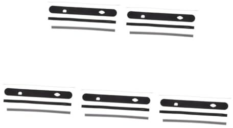 TOPBATHY 5 Sätze Zubehör für Vakuummaschinen schaumstoffstreifen dichtungsring set Heizdrähte für Vakuumierer Ersatzdichtungen für Vakuumiergeräte Dichtungen für den Heimgebrauch Eisen