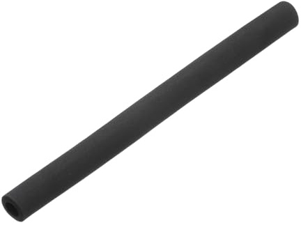 QUARKZMAN 1 x 300mm Rohrisolierung Schaumstoff, Durchmesser 15mm Isolierstärke 8mm Heizungsrohr Verkleidung für Fitnessgeräte, Rohre, Handhaben (Schwarz)