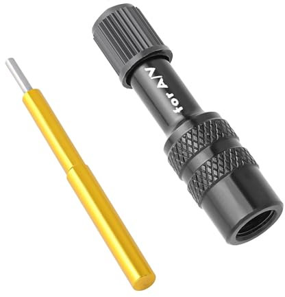 Proypiax Fahrrad-Vorderradgabel-Ventiladapter, Front Gabel Ventil Adapter Fahrrad Luftgabel Aufblasbarer Extender, Adapter Für Radsport Rennrad Mountainbike