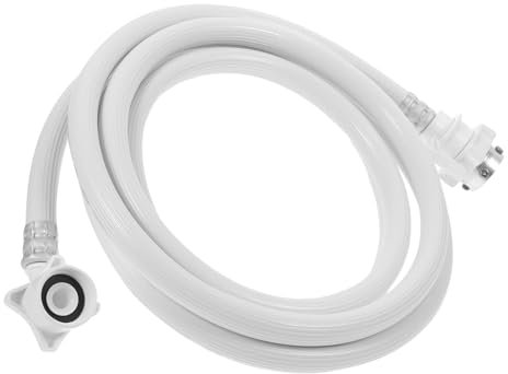 DIYEAH 3m Tuyau Arrivée Eau Pour Lave-linge Mètres Accessoire Flexible Avec Joint à Boucle Pour Lave-linge Automatique