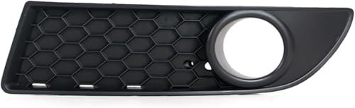 Fahrzeug-Frontgrill Für VW Für Polo GTI für MK4 9N3 Auto Front Stoßstange Nebel Licht Lampe Rahmen Abdeckung Grille(Only Left)