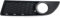 Fahrzeug-Frontgrill Für VW Für Polo GTI für MK4 9N3 Auto Front Stoßstange Nebel Licht Lampe Rahmen Abdeckung Grille(Only Left)