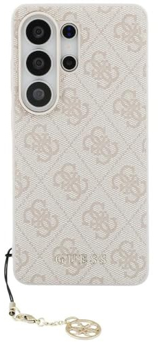CG MOBILE Guess Klassischer Logo-Charme Hülle für Samsung Galaxy S26 Ultra (Rosa)