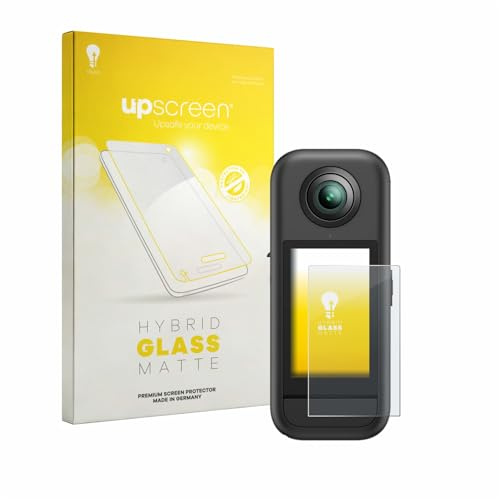 upscreen Entspiegelungs-Schutzglas für Akaso 360 Schutzfolie Panzer Folie Glas Matt [Extrem Kratzfest 9H, Anti-Reflex, Anti-Fingerprint]