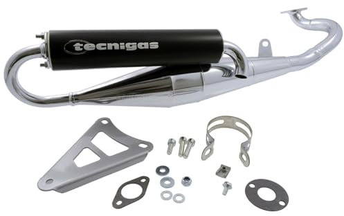 Auspuff TECNIGAS Next R Chrom Yamaha Aerox Aprilia SR CPI Aragon Keeway RX8 RY8