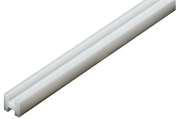 TAMIYA 70201 H Profile, White, 3 x 3 mm, 5 Pieces, Plastic, 400 mm,
