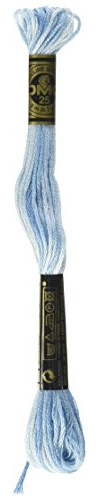 DMG Plaid Cotton Thread, Variegated for Stitching, 8 Metres