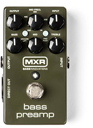 JIM DUNLOP MXR - M81 - Effektpedal Bass Preamp