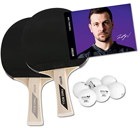 Butterfly 85106 Timo Boll Tischtennis-Schläger-Set Standard