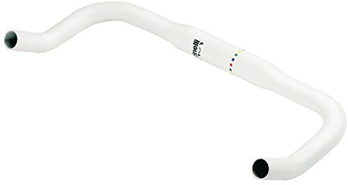 Cinelli Lola Fahrradlenker, 31,8/38 cm, Weiß