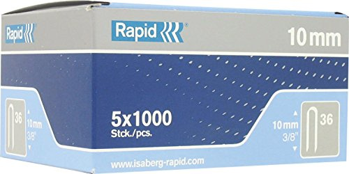 Clip Cable Different Tips N ° 36 Rapid Agraf Height 10 mm 5000 Staples