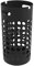 Unilux Slim Porte-parapluies en Acier 50 x 26 cm Noir