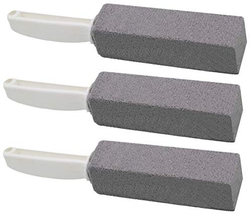 Pumice Cleaning Stone Toilet Bowl Cleaner Hard Water Ring Remover for Bath/Pool/Kitchen/Household Cleaning 3 Pack