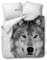 Traumschlaf Wendebettwäsche Wolf 1 Bettbezug 155 x 220 cm + 1 Kissenbezug 80 x 80 cm