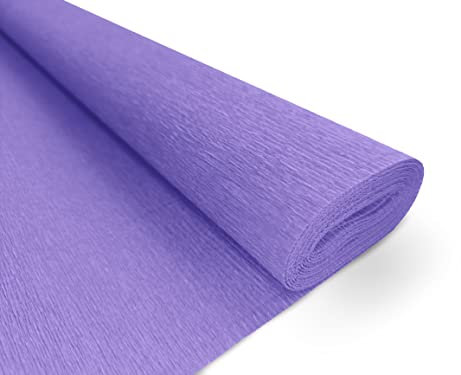 Interdruk Papel crepé Premium 112 Fioletowy 200 x 50 cm, Color Violeta BIKW112