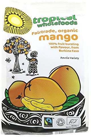 Tropical Wholefoods Organic Mango 100g (Pack of 14)