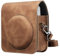 FINTIE Protective Case for Fujifilm Instax Mini 90 Neo Classic Instant Film Camera - Premium Vegan Leather Bag Cover with Removable Strap, Rustic Brown