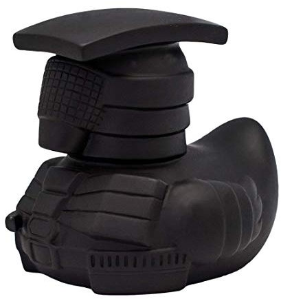 LiLaLu - 2222 - Badeente, Quietscheente, Wächter, Kampfsport, PVC, ca. 9cm