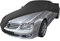 Star Cover Indoor Autoabdeckung kompatibel mit Mercedes-Benz SL-Class R230 mit Spiegeltaschen SUPER Soft Stretch