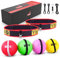 YMX BOXING Reflexball - 4 Bälle + 2 Stirnbänder, ideal für das Training von Reflex, Reaktion und Auge-Hand-Koordination