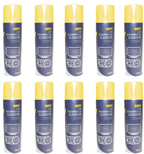 Klimaanlagenreiniger Klimaanlage Reiniger Air Conditioner Cleaner Desinfektion Mannol 9971 10x 520 ml