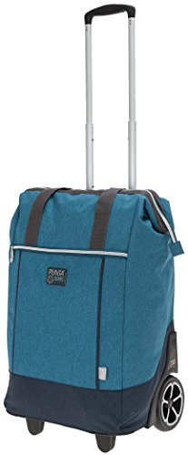 Punta Big Wheel Einkaufsroller Einkaufswagen Shopping Trolley Einkaufstrolley Trolly 10303 + Thermotasche (Two Tone BLAU 4600)