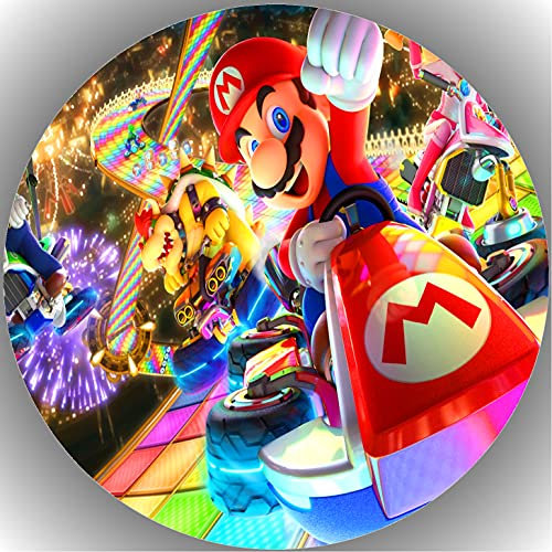 Premium Esspapier Tortenaufleger Tortenbild Geburtstag Super Mario K10
