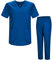 MISEMIYA - Unisex-Schrubb-Set - Medizinische Uniform mit Oberteil und Hose ref.8178 - X-Large, Blau 37 21