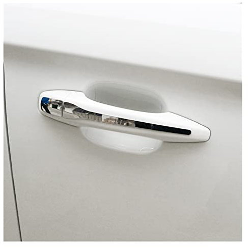 De Bolt Peugeot 208 2008 3008 207 308 407 Poignée de Porte Extérieure en Acier Inoxydable, Résistant aux UV, Accessoires Garniture de Porte de Voiture Automatique