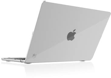 STM Studio Schutzhülle für MacBook Air 13 Zoll Retina - M2, 2022 (MLXW3LL/A) - lichtdurchlässige, belüftete, leichte Laptop-Abdeckung - transparent (stm-122-373MU-01)