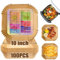 Air Fryer Liners for COSORI and Tefal Easy Fry Max Digital Air Fryer, Large Air Fryer Parchment Paper Liners, Disposable Paper Liners Oil-Proof, Waterproof Food Grade Baking Paper