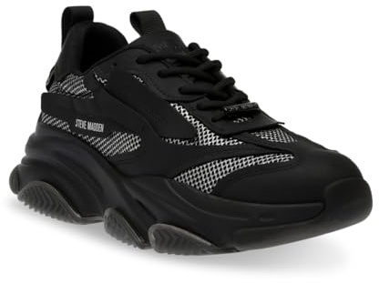 Steve Madden Herren Possess Sneaker, Silber, 43 EU