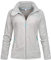 Geographical Norway Upaline Lady - Giacca Pile Donna Fine Fleece Warm con Zip - Autunno Inverno Primavera Sci Montagna - Manica Lunga Felpa Pelliccia Morbido Comfort Outdoor (Grigio Chiaro XL)