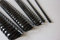Bind2Go Lot de 50 peignes à reliure A5 14 anneaux Noir 14 mm