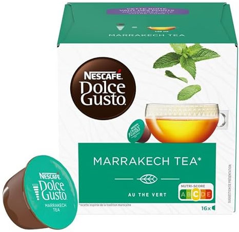 DOLCE GUSTO - Dolce Gusto Marrakech Tea Capsules Thé 82G - Lot De 3 - Vendu Par Lot