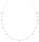 Swarovski Collana Imber, Taglio Round, Bianca, Placcato color oro