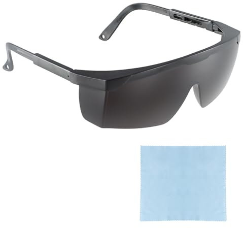 Joyan UV Schutzbrille - Haarentfernung für Rotlicht & IPL Haarentfernung, Blaulichtfilter-Schutzbrille, mit UV400-Gläser und Verstellbare Bügel, Kratzfest und Beschlagfrei