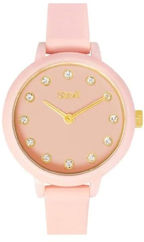 Orologio donna solo tempo Stroili Santorini rosa 1688930 cassa e cinturino silicone
