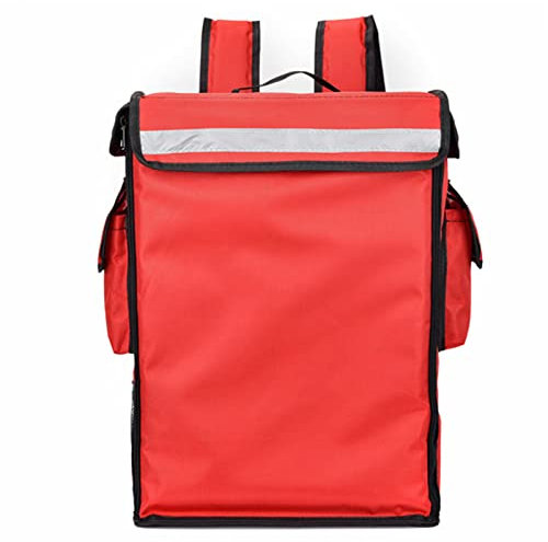 VAYEODEYU Lebensmittel Versandtasche, Pizza Versandtasche Rucksack-Liefertasche, Lieferrucksack for Mitnehmen for Motorräder und Fahrräder, Tasche for Pizza for Restaurants, Deliveroo