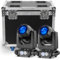 2PCS 200W Cabeza Móvil RGBW LED Beam Luces de Escenario con 1 Flightcase, Foco Electrónico 14 Patrones dmx512 Luces de Fiesta 18 Prismas Efecto Arcoiris Para Navidad DJ Discoteca Bar Boda